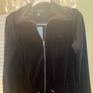 Ralph Lauren Velvet zipper jacket
